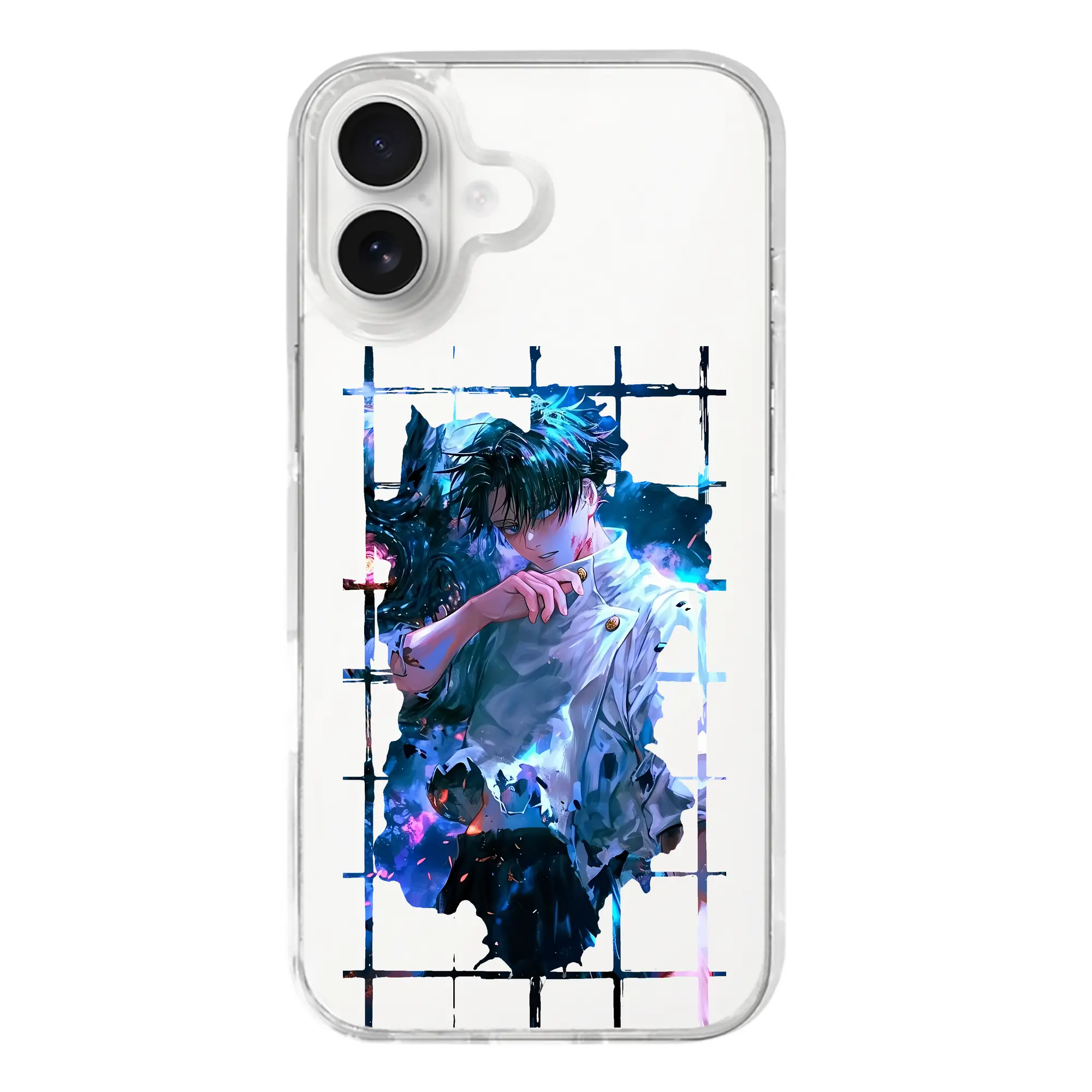 呪術廻戦 グッズ,乙骨 憂太 - iPhone 17シリーズ 透明スマホケース – 薄型・耐衝撃・精密フィット保護カバー